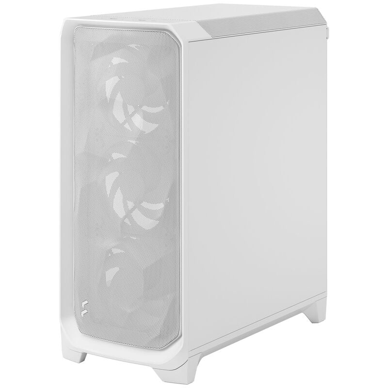 Montert Fractal Design Meshify 3 kabinett midtårn E-ATX hvit TG med komponenter