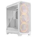 Fractal Design Meshify 3 RGB TG kabinett midtårn E-ATX hvit forfra