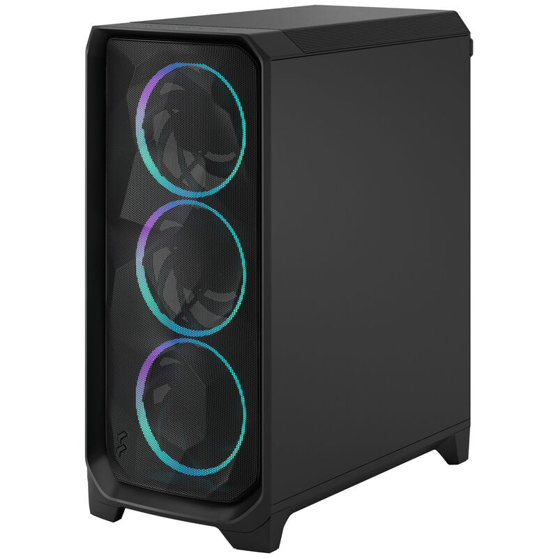Fractal Design Meshify 3 RGB TG Light kabinett montert med komponenter