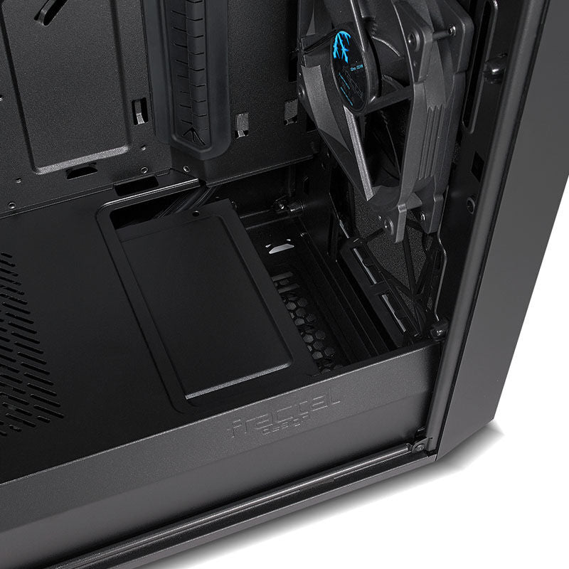 Fractal Design-logo på Fractal Design Meshify C kabinett midtårn ATX svart