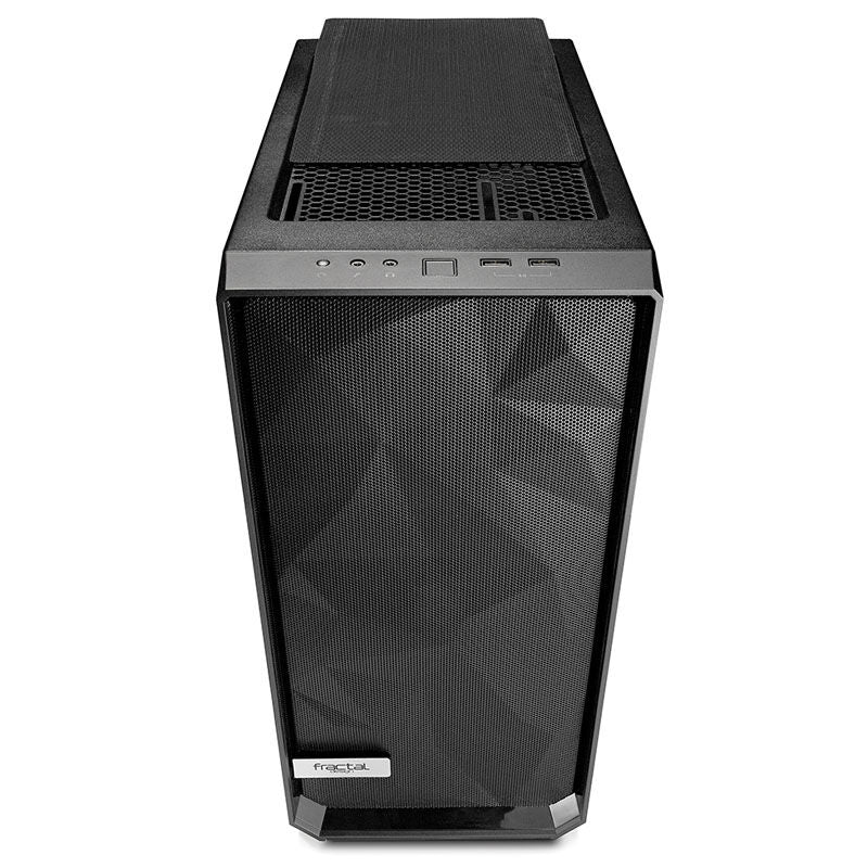 Fractal Design Meshify C kabinett med montert system