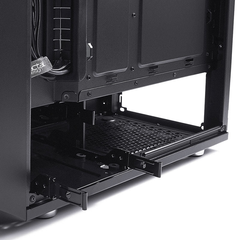 Sidepanel på Fractal Design Meshify C kabinett midtårn ATX svart