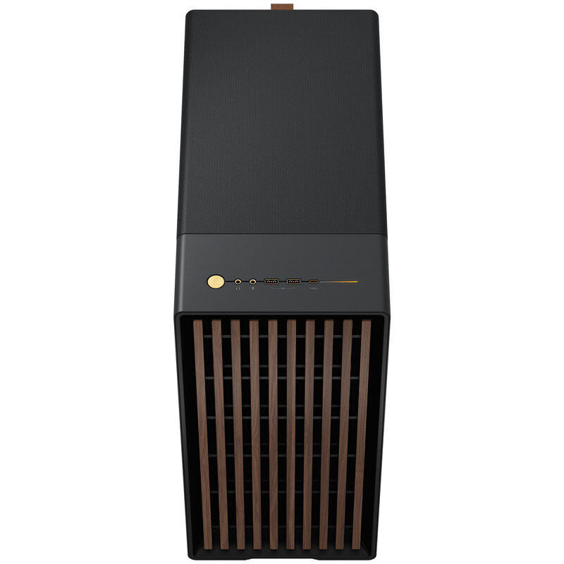Detalj av meshpanel på Fractal Design North kabinett midtårn ATX mesh svart