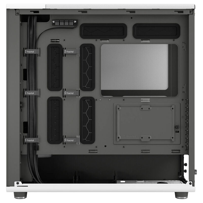 Sidepanel med mesh på Fractal Design North XL Chalk kabinett