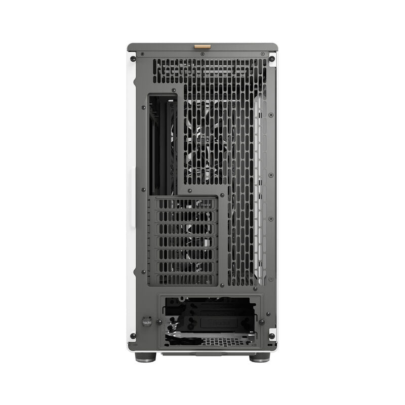 Montert Fractal Design North XL Chalk kabinett TG Clear hvit i gaming-oppsett