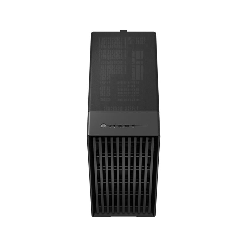 Nærbilde av herdet glass sidepanel på Fractal Design North XL Momentum Edition