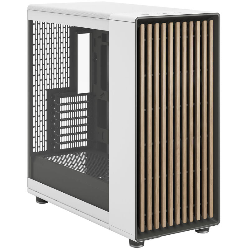 Fractal Design North XL RC Chalk kabinett bakside