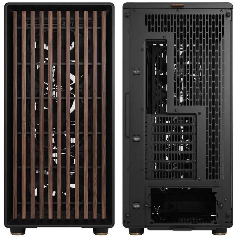 Bunn av Fractal Design North XL RC Charcoal TG Dark kabinett med støvfilter
