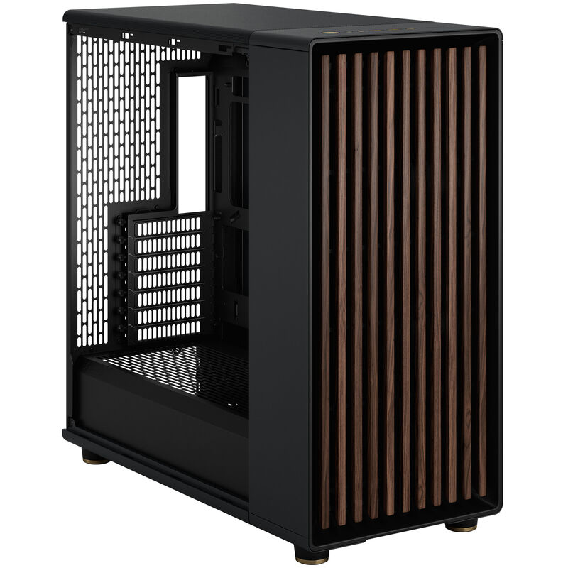 Oversikt over kjølevifter i Fractal Design North XL RC Charcoal TG Dark kabinett