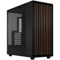 Fractal Design North XL RC Charcoal TG Dark kabinett midtårn svart forfra