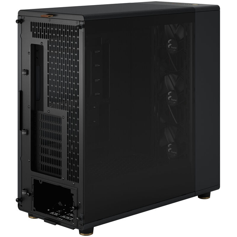 Fractal Design North XL RC Charcoal TG Dark kabinett montert med hardware