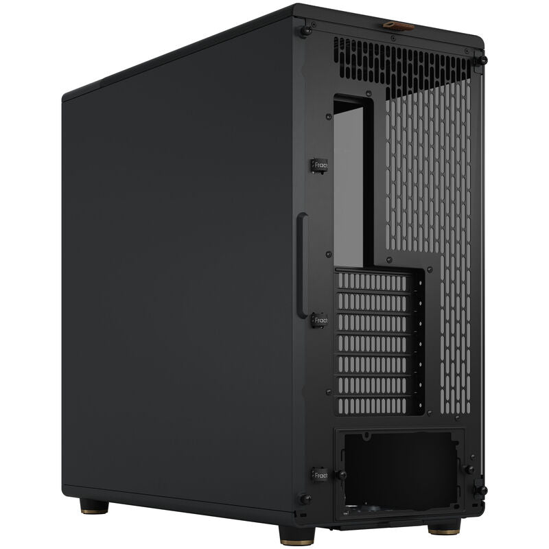 Fractal Design North XL RC Charcoal TG Dark kabinett med valnøtt-tre elementer