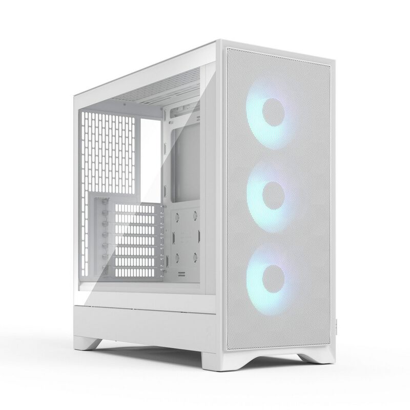 Fractal Design Pop 2 Air TG RGB kabinett hvit forfra