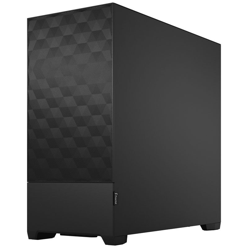 Fractal Design Pop Air Black Solid kabinett midtårn svart bakside