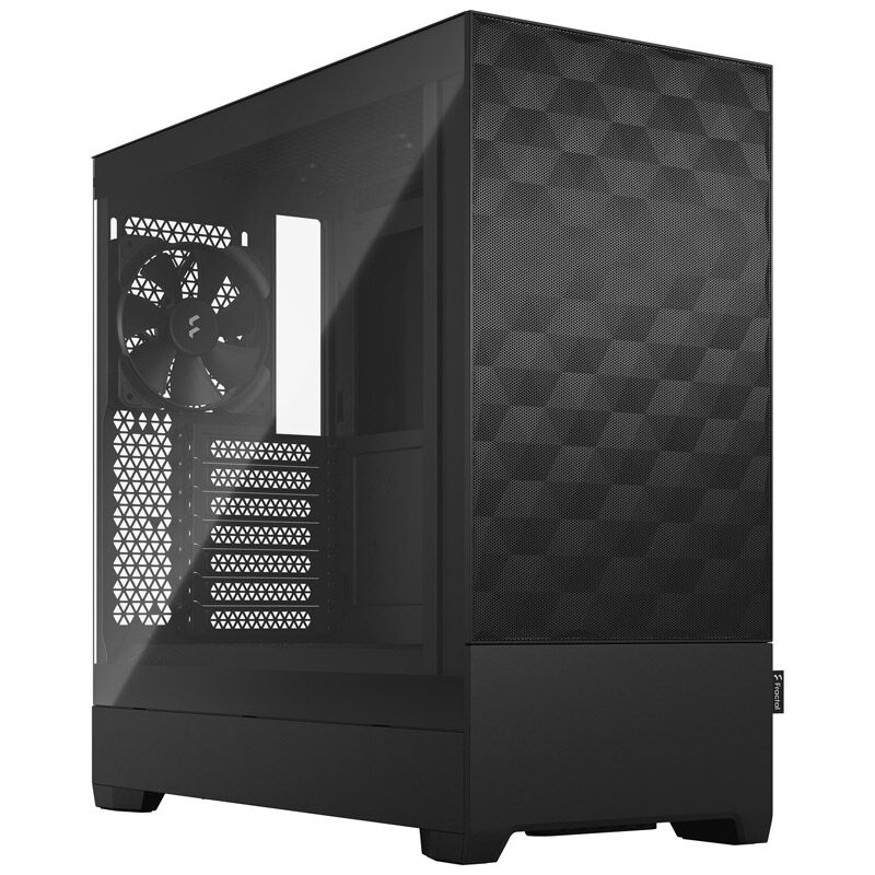 Fractal Design Pop Air Black TG Clear Tint kabinett forfra