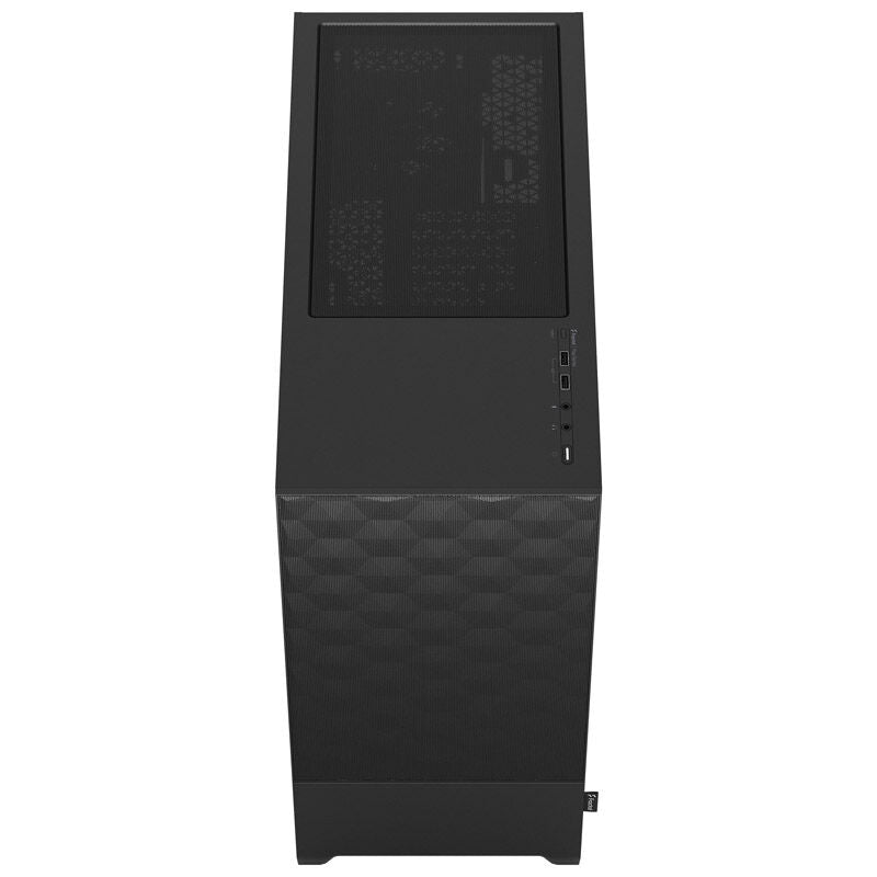 Fractal Design Pop Air Black TG Clear Tint kabinett montert med komponenter