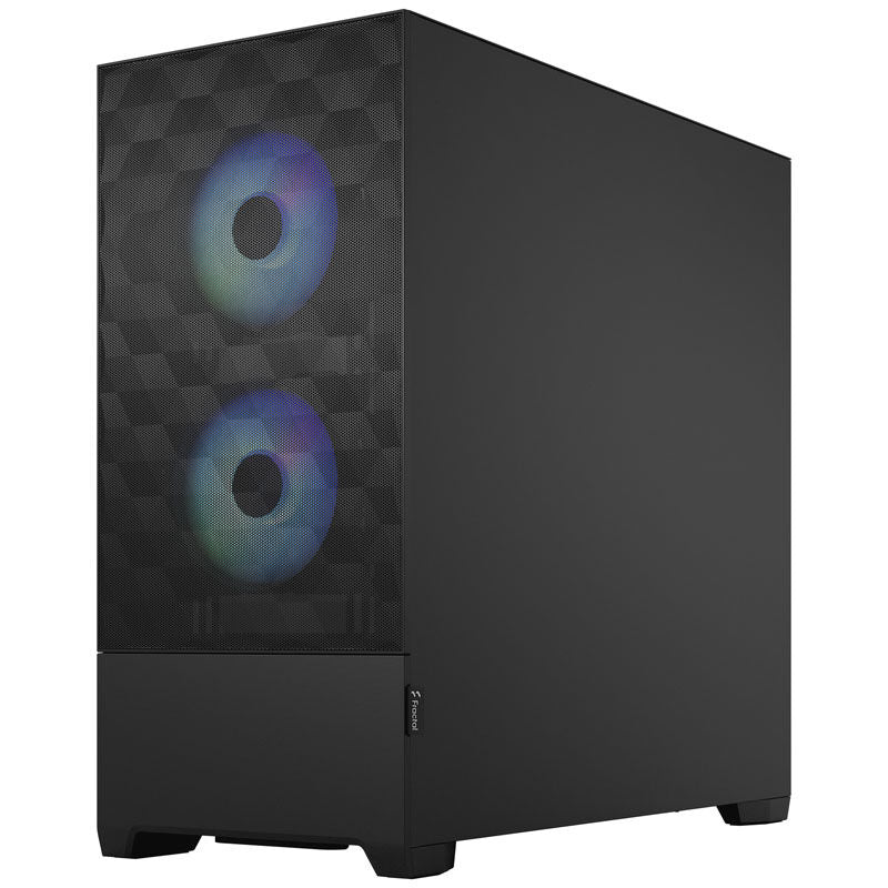 Fractal Design Pop Air RGB midtårn kabinett herdet glass svart bakside
