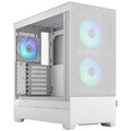 Fractal Design Pop Air RGB TG kabinett midtårn ATX hvit forfra