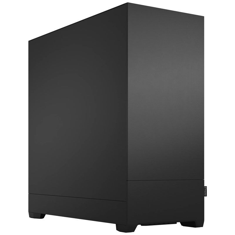 Fractal Design Pop XL Silent Solid kabinett fulltårn E-ATX svart forfra