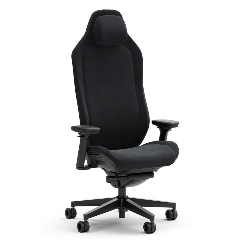Fractal Design Refine Alcantara gamingstol svart forfra
