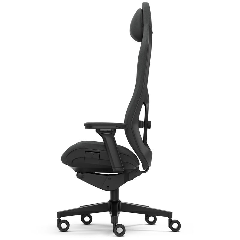 Fractal Design Refine Stoff gamingstol svart med høy sitteposisjon