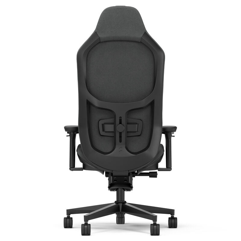 Detalj av stofftekstur på Fractal Design Refine Stoff gamingstol svart