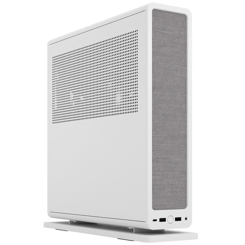 Fractal Design Ridge kabinett Mini-ITX PCIe 4.0 hvit forfra