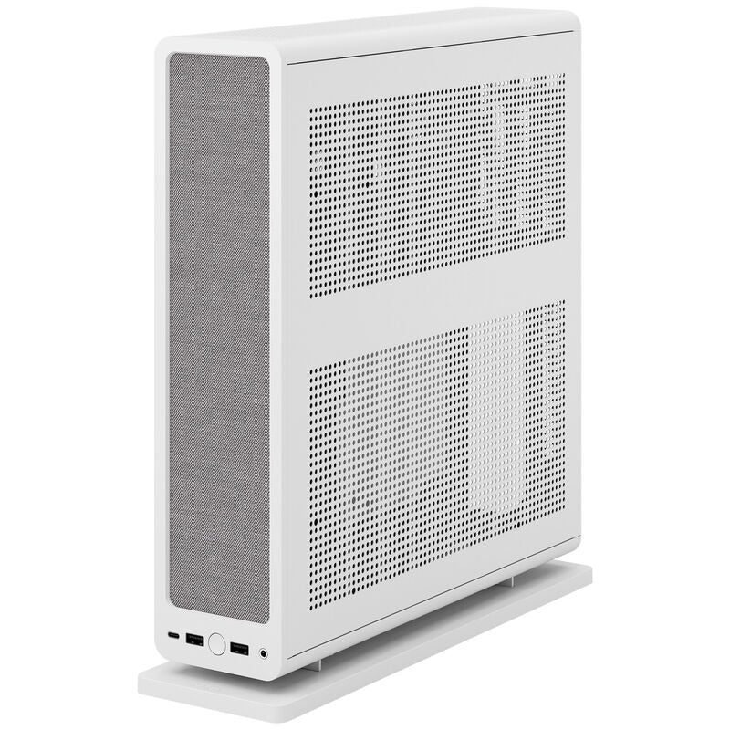 Detalj av Fractal Design Ridge kabinett Mini-ITX PCIe 4.0 hvit