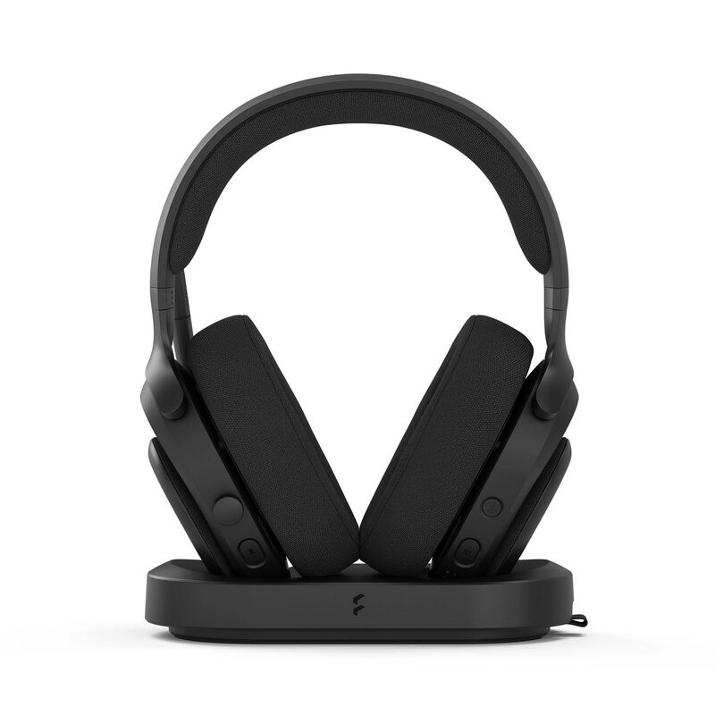 Fractal Design Scape trådløst gamingheadset svart RGB bakside
