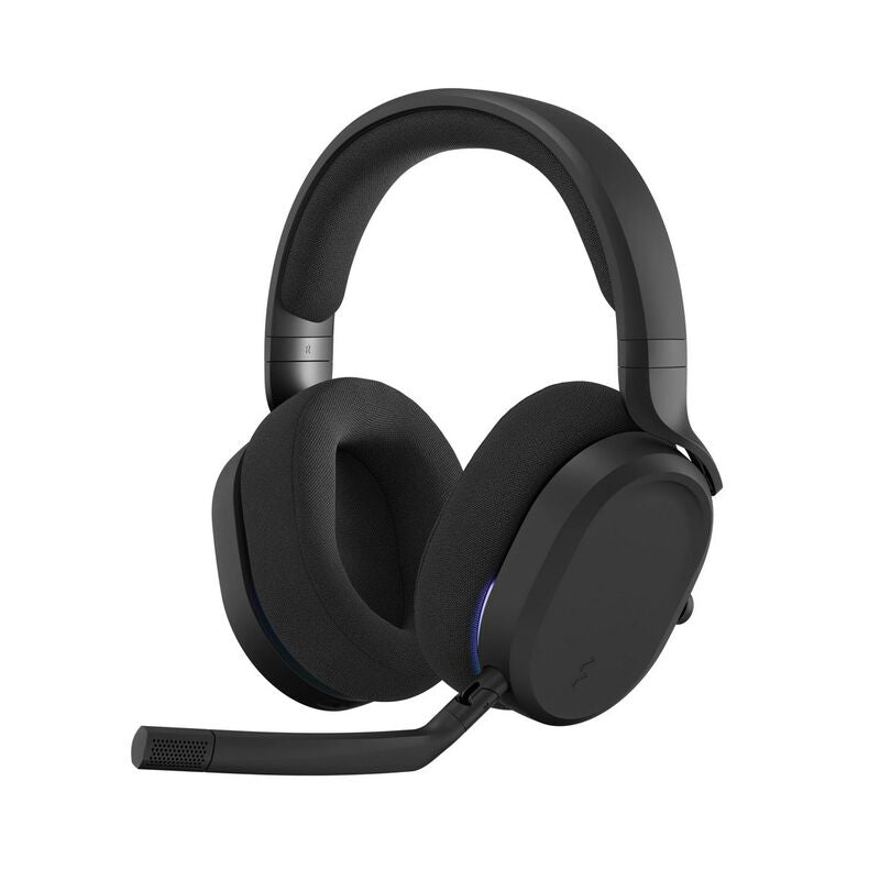 Fractal Design Scape trådløst gamingheadset svart RGB montert på bord