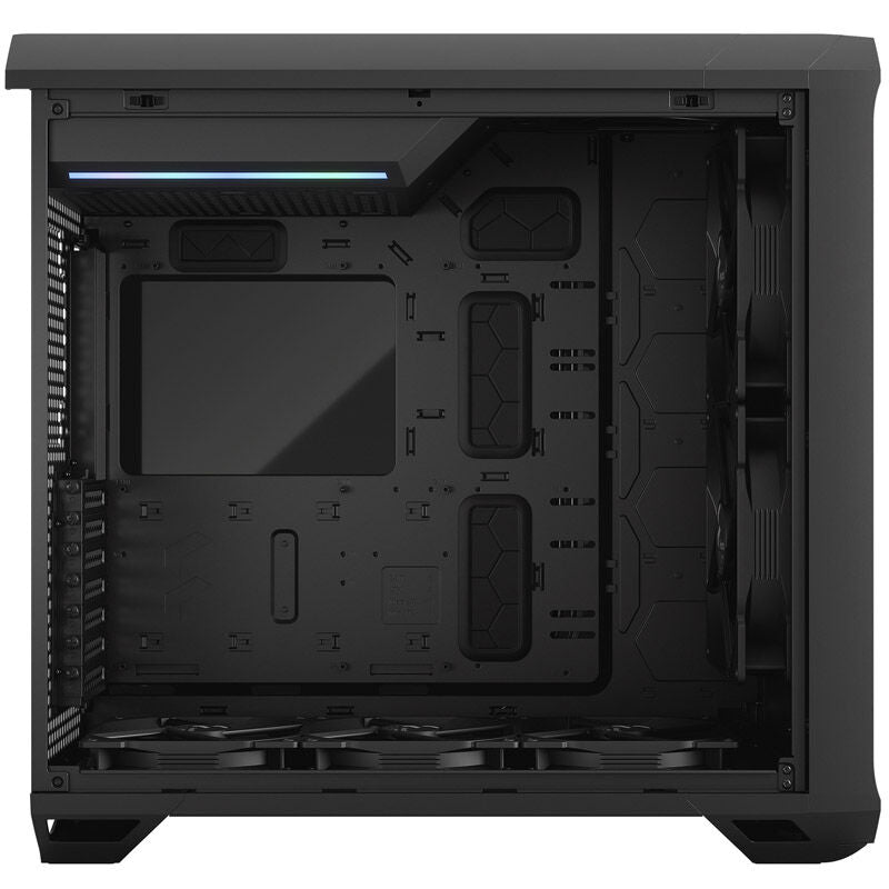 Fractal Design Torrent kabinett midtårn herdet glass svart kabelhåndtering