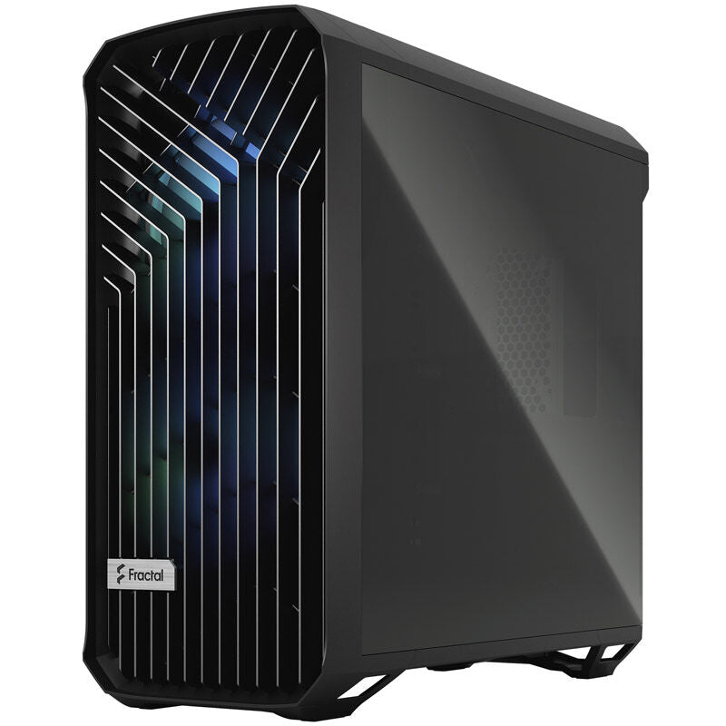 Detaljbilde av Fractal Design Torrent RGB kabinett midtårn E-ATX herdet glass svart