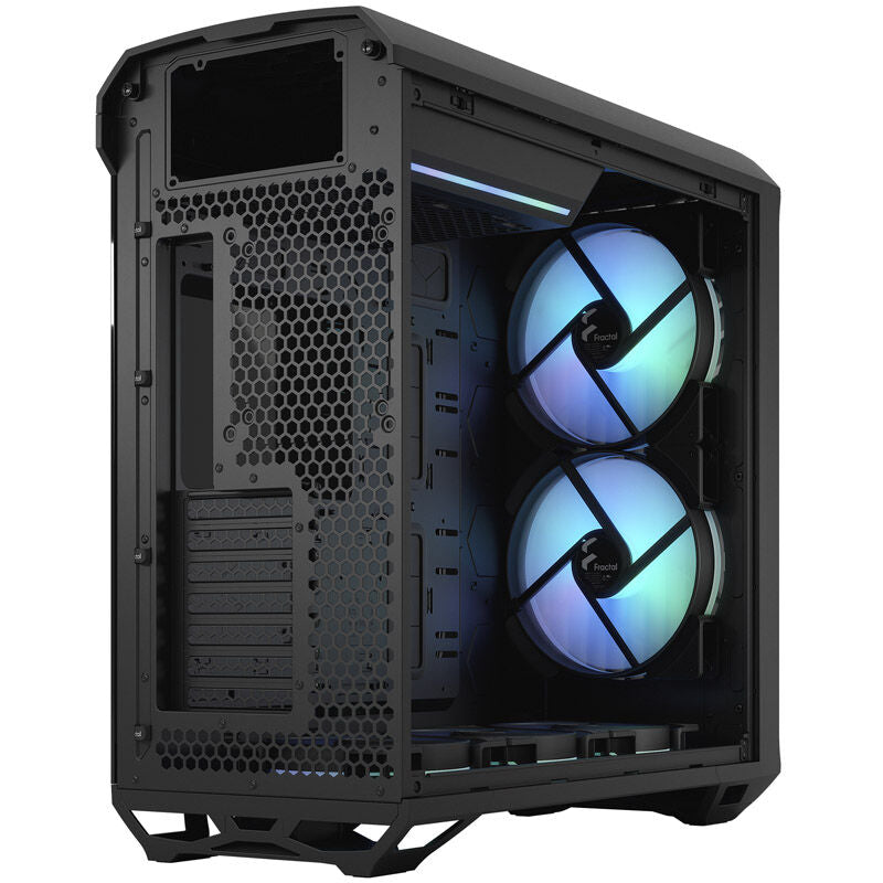 Fractal Design Torrent RGB kabinett midtårn E-ATX herdet glass svart med synlig kabelstyring