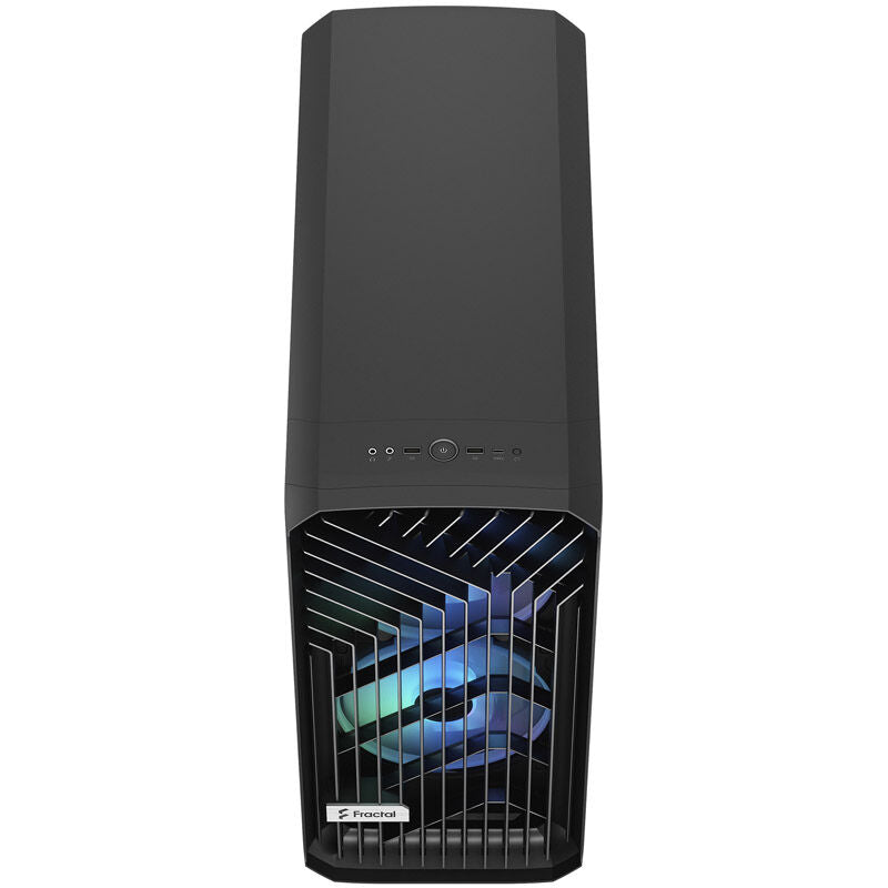 Fractal Design Torrent RGB kabinett midtårn E-ATX herdet glass svart montert i spilloppsett