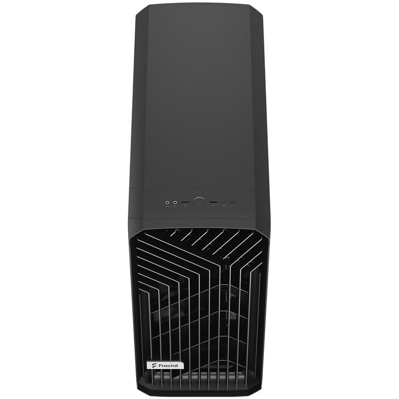 Montert Fractal Design Torrent Solid kabinett midtårn ATX svart med komponenter