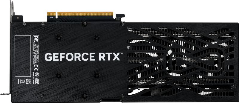 Logo og merke på Gainward GeForce RTX 5060 Python III OC