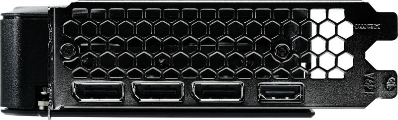 Tilkoblinger på Gainward GeForce RTX 5060 Ti Ghost grafikkort