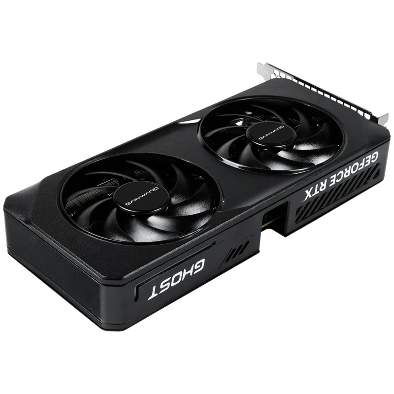 Gainward GeForce RTX 5060 Ti Ghost OC med kabeltilkoblinger