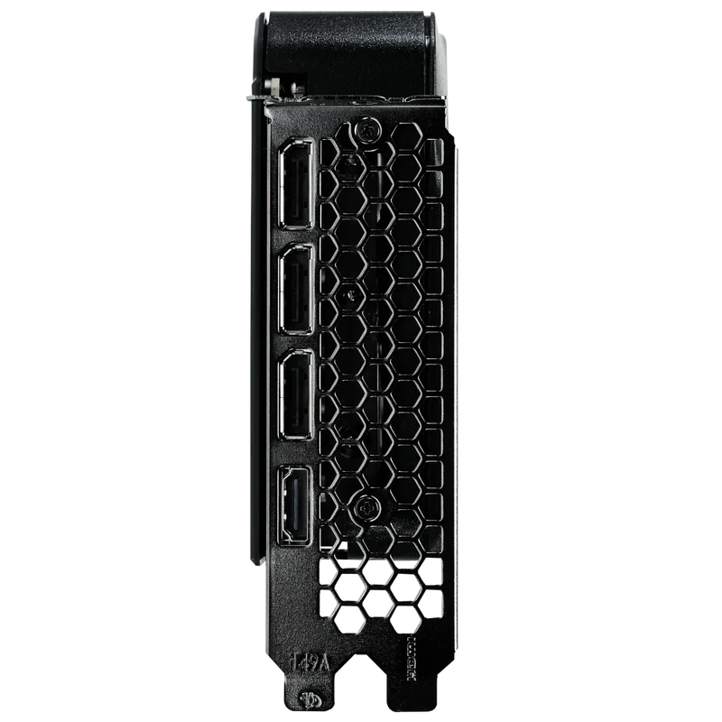 Gainward GeForce RTX 5060 Ti Ghost OC montert i PC