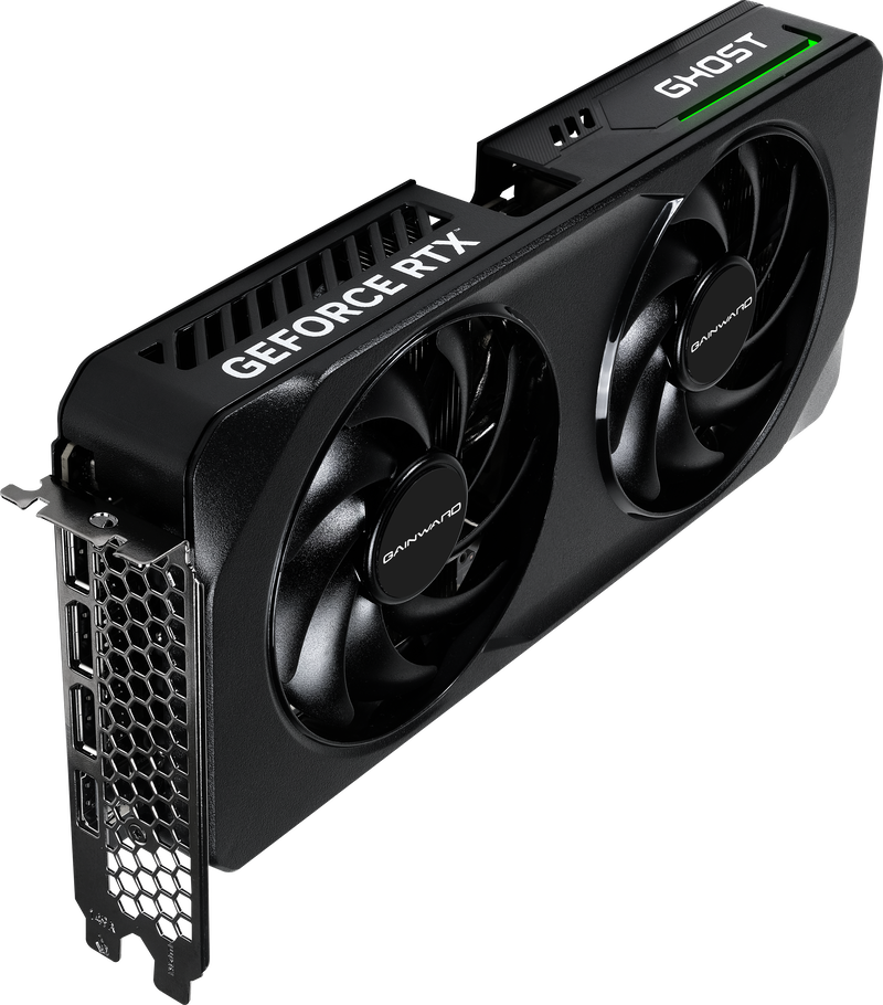 Gainward GeForce RTX 5060 Ti Ghost grafikkort sideprofil