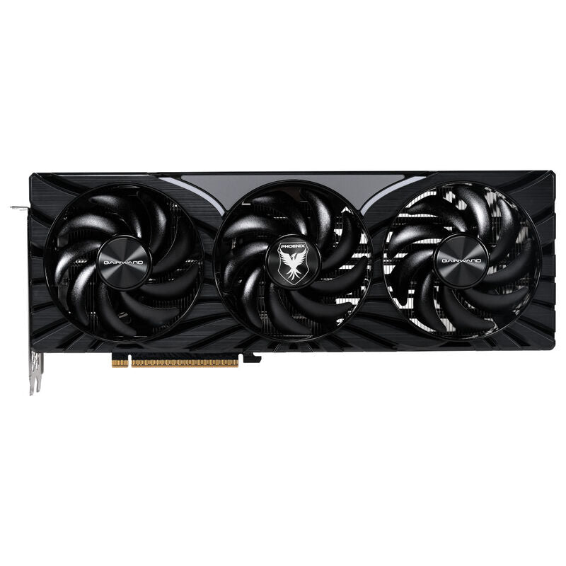 Nærbilde av kjøleribbe på Gainward GeForce RTX 5070 Ti Phoenix-S GS