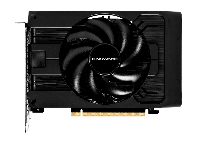 Sidemot av Gainward RTX 5050 Pegasus grafikkort