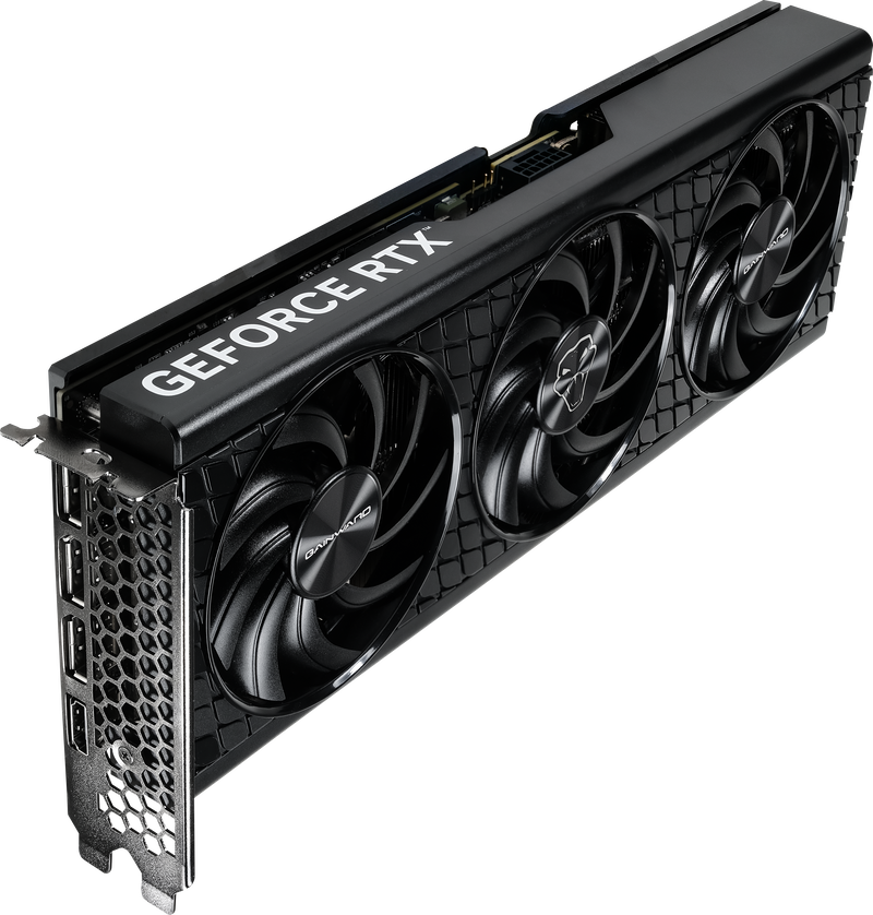 Gainward RTX 5070 Python III grafikkort bakside