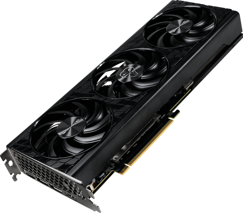 Detaljbilde av Gainward RTX 5070 Python III grafikkort