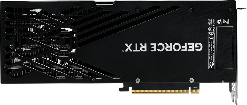Gainward RTX 5070 Python III grafikkort i emballasje