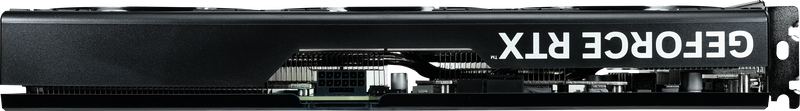 Gainward RTX 5070 Python III grafikkort fra siden