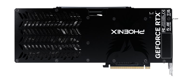 Gainward RTX 5080 Phoenix GS grafikkort montert i PC