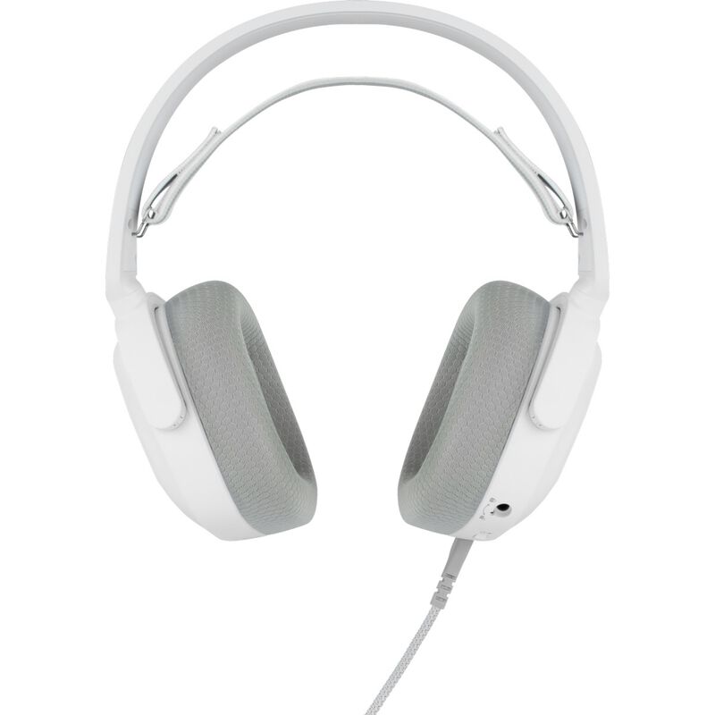 GAMIAC HS71 gamingheadset 7.1 RGB 50 mm hvit bakside