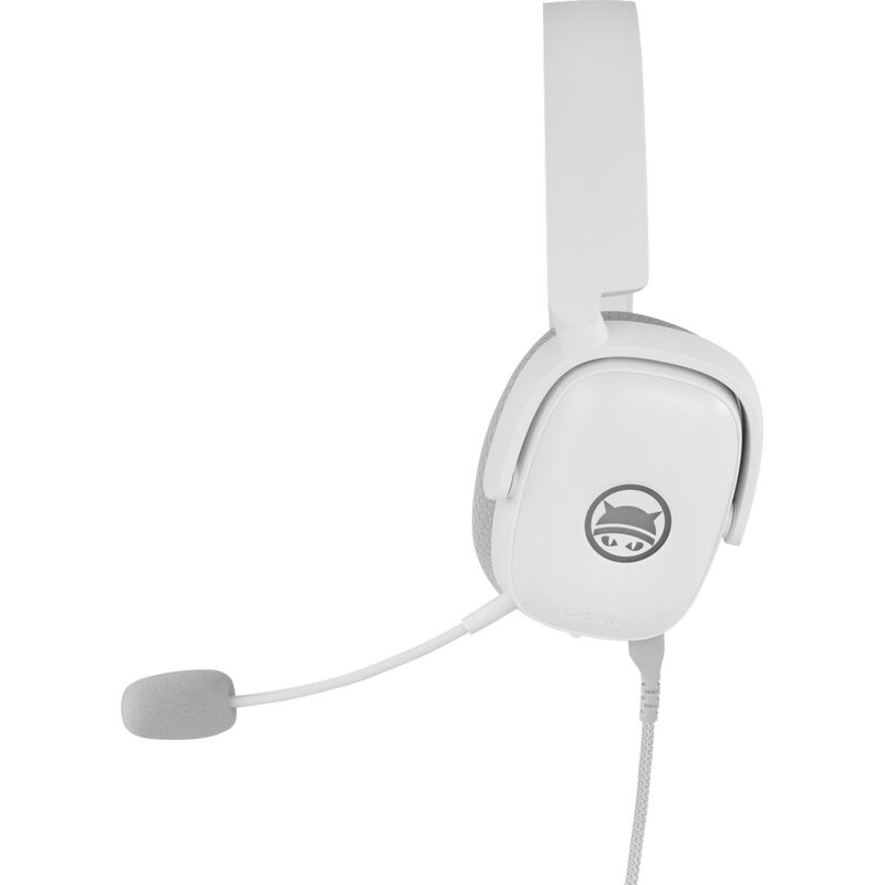 RGB-belysning på GAMIAC HS71 gamingheadset 7.1 RGB 50 mm hvit