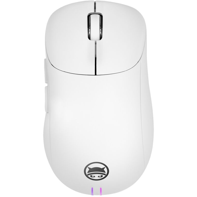 GAMIAC PA50 kablet gamingmus hvit bakside